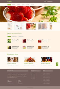 品味視覺(jué)盛宴 美食網(wǎng)頁(yè)設(shè)計(jì)的藝術(shù)與技巧